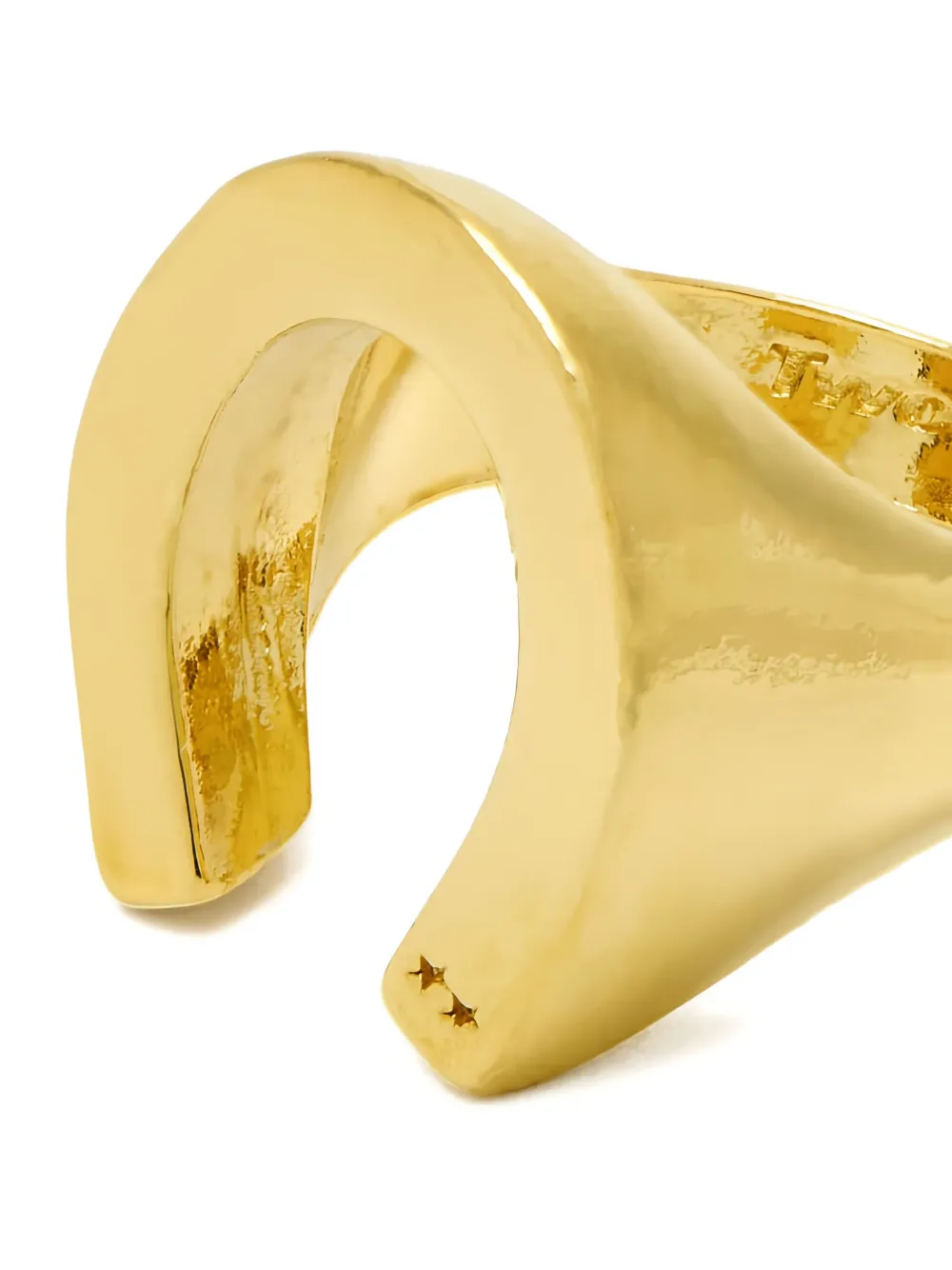 Twojeys Horseshoe Ring In Gold