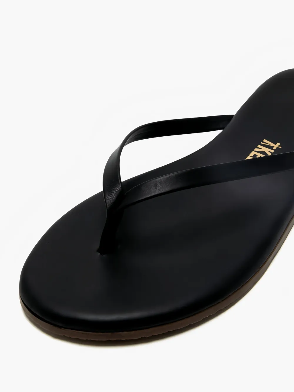 Tkees Lily leren sandalen met bandjes Zwart