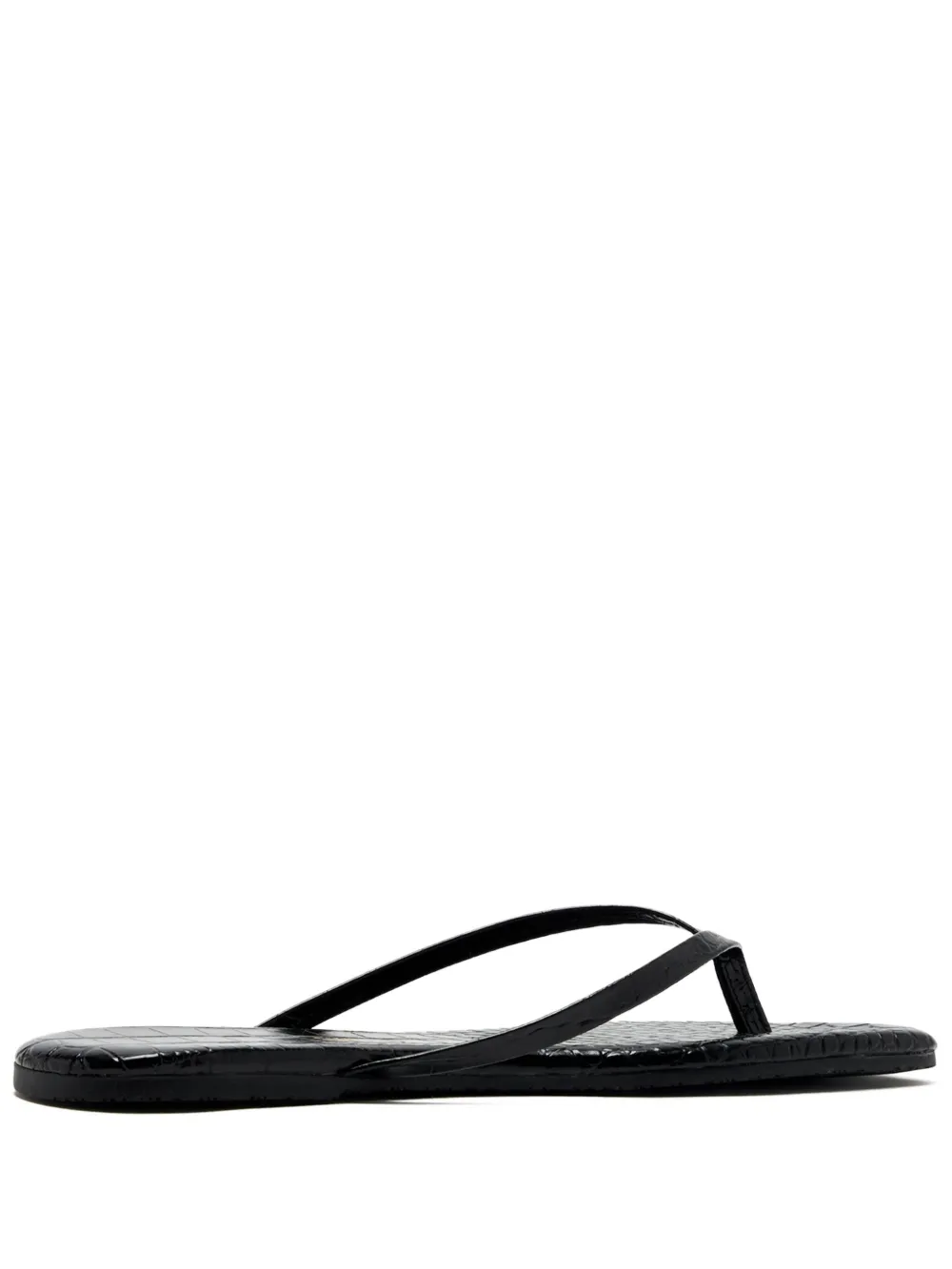 Tkees Lily square-toe sandals Black