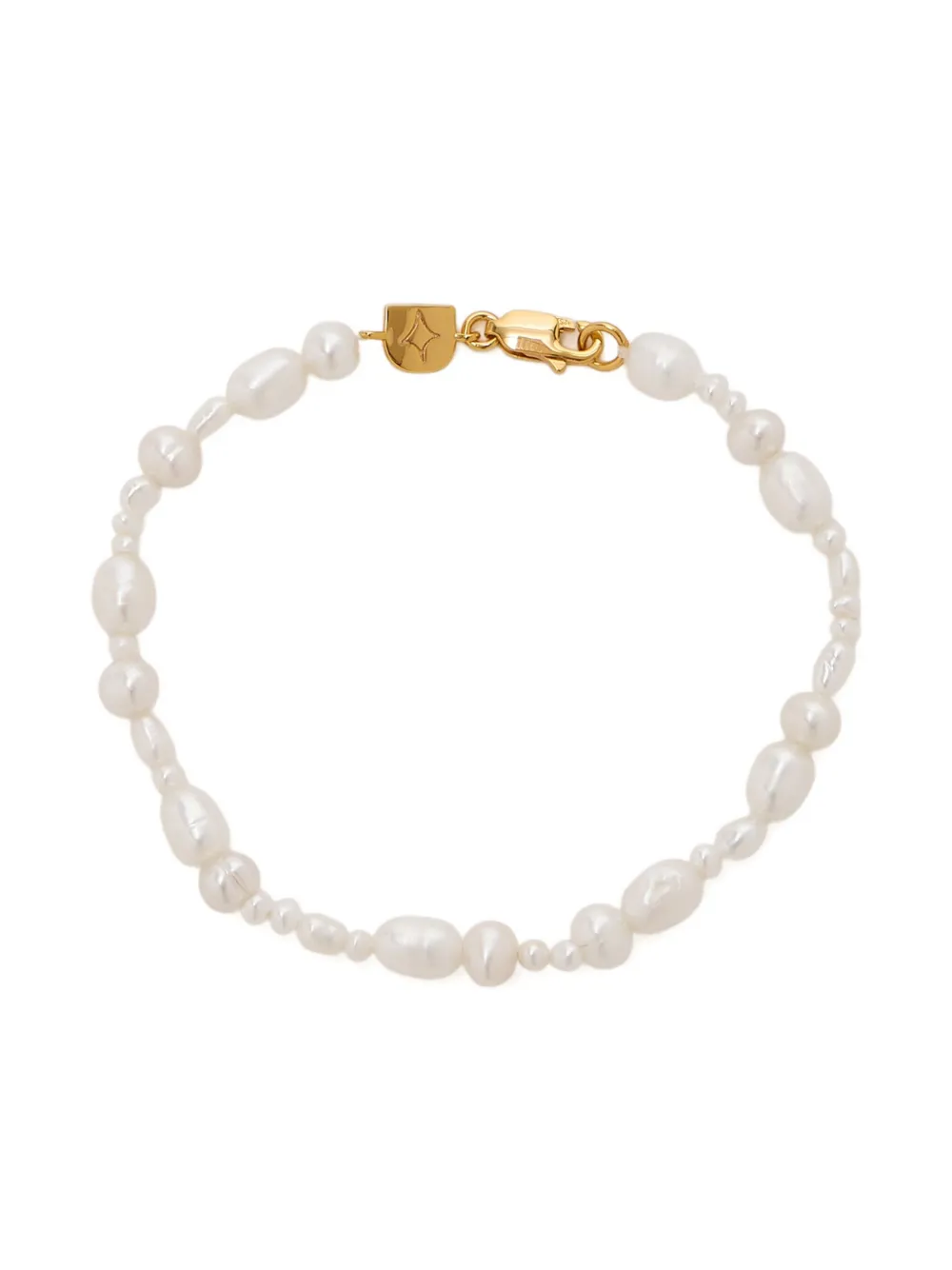 Astrid & Miyu freshwater-pearl bracelet | Gold | Image 1