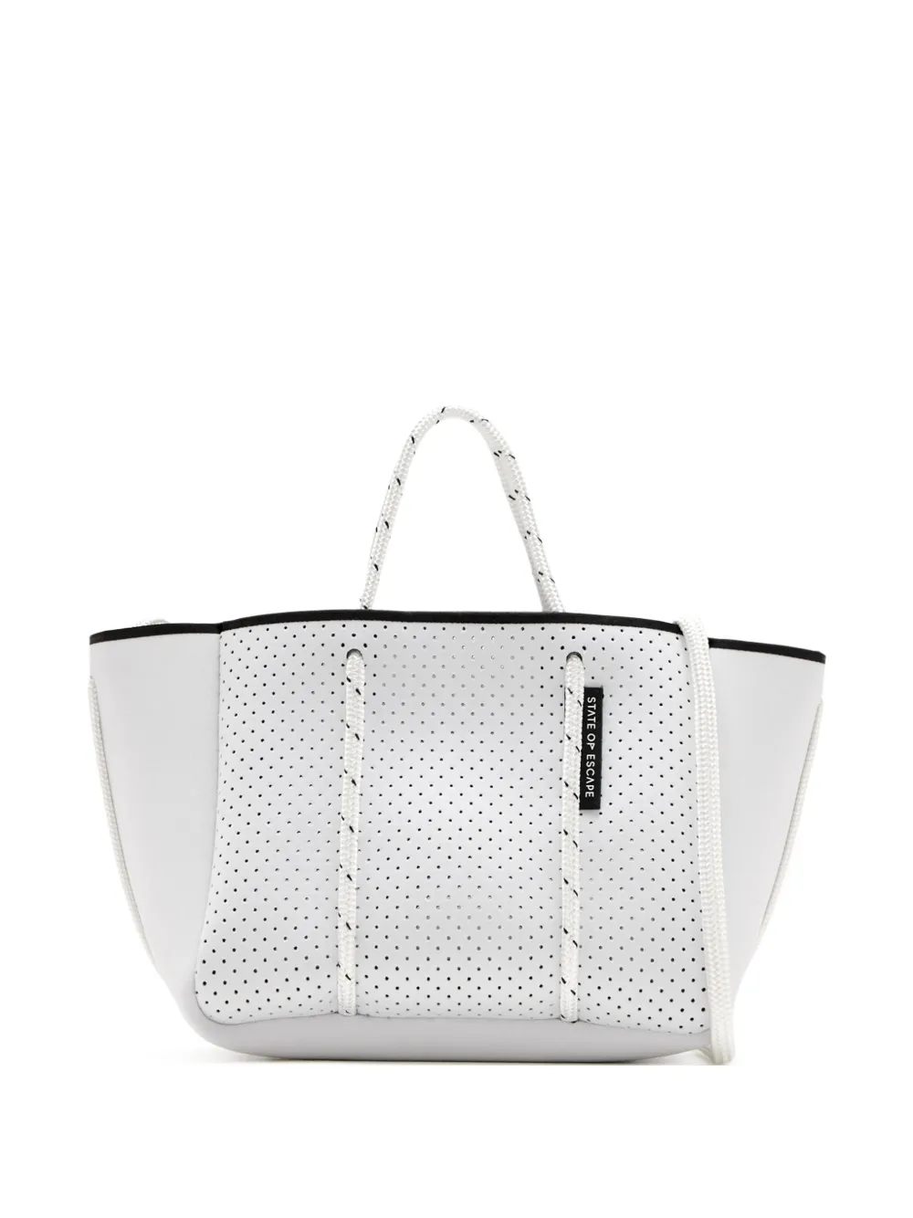 Petit Escape perforated tote bag