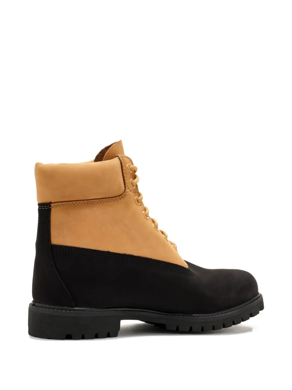 Timberland leather two-tone boots Black