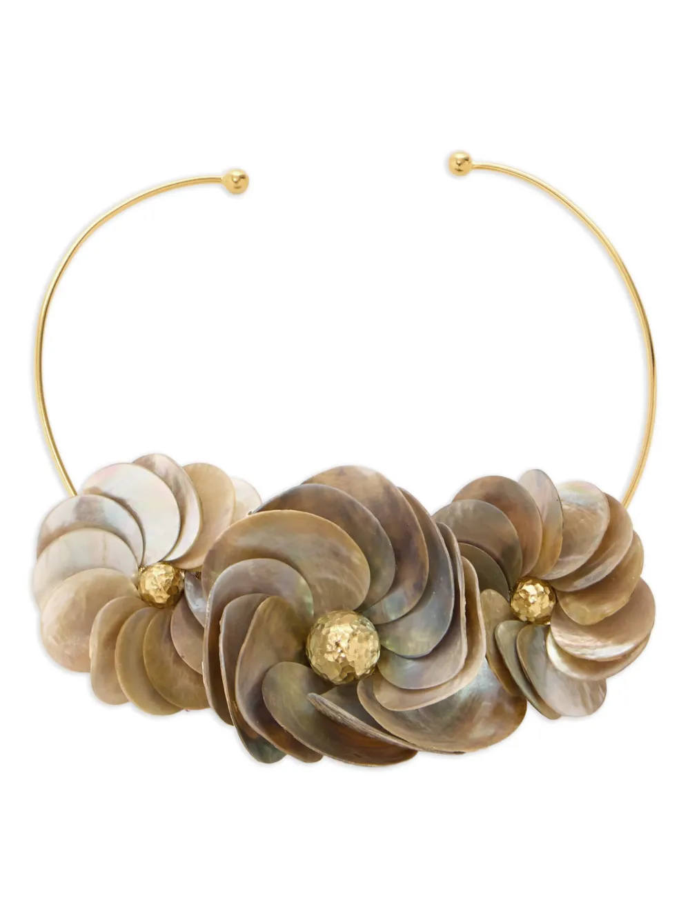 Vanina Fleur de Shells necklace - Oro