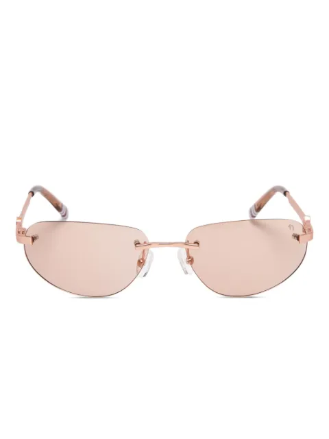 Elleven lentes sin armazón con armazón ovalada