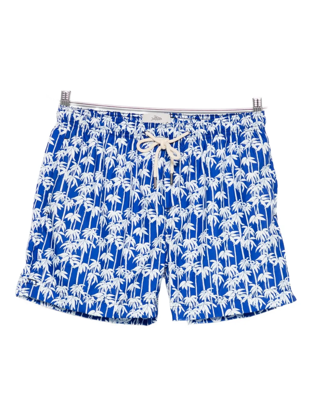 PENINSULA SWIMWEAR Costume da bagno con stampa palme - Blu