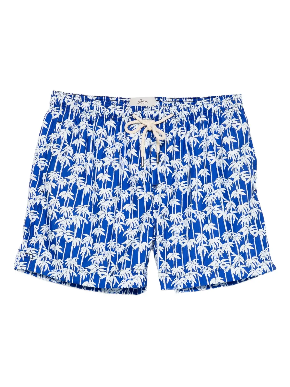 Panama palm-tree-print swim shorts