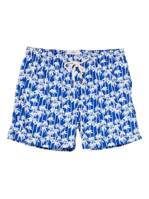 PENINSULA SWIMWEAR Panama palm-tree-print swim shorts
