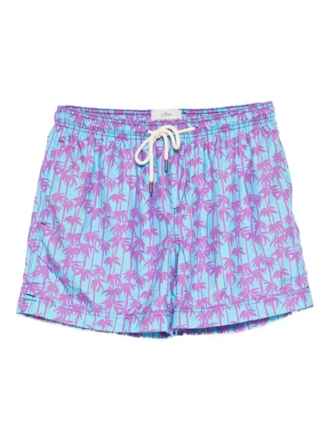 PENINSULA SWIMWEAR Badeshorts mit Palmen-Print