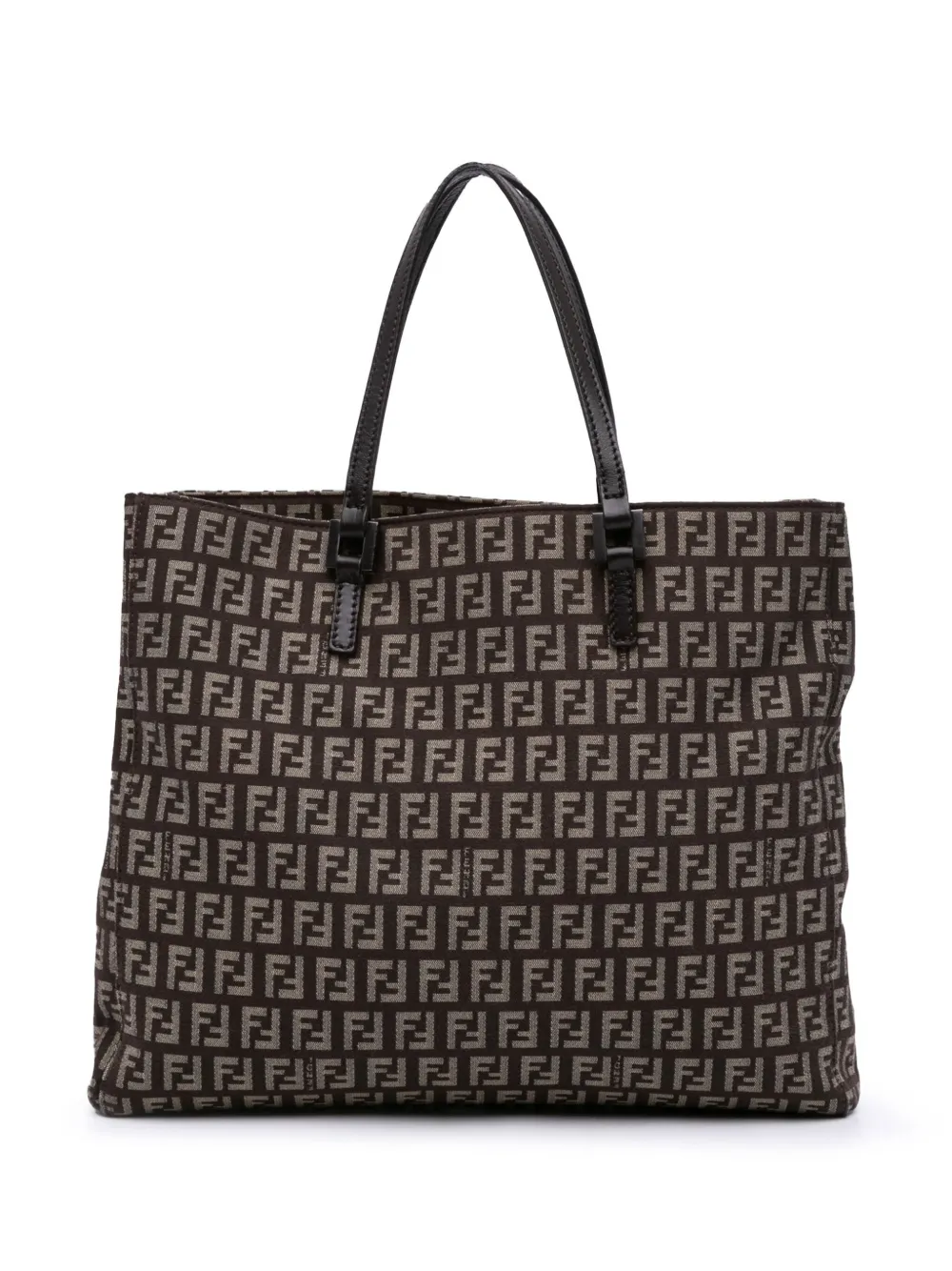 Fendi Pre-Owned 2000-2010 Zucchino Canvas tote bag | Brown | Image 1
