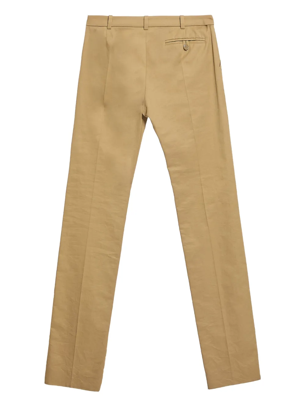 Balenciaga pleated cotton trousers - Beige