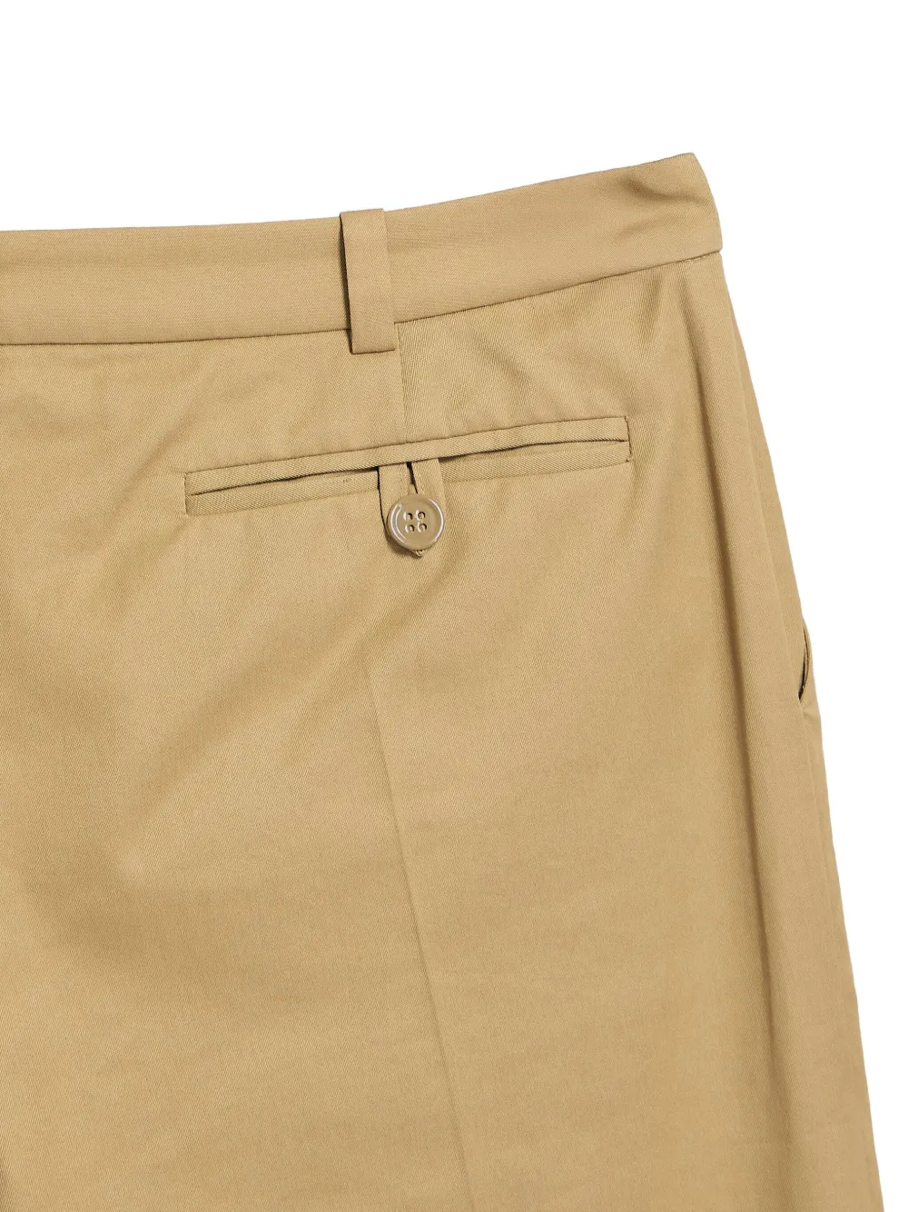 Balenciaga Straight plooibroek Beige