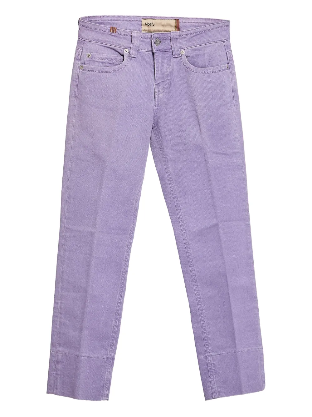 Notify five-pocket cotton-blend jeans | Purple | Image 1