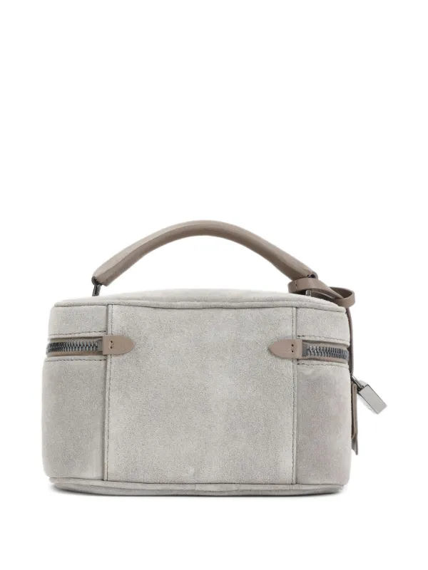 Brunello Cucinelli top-handle zip-fastening Bag | Neutrals