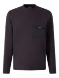 Herno patch-pocket sweater - Purple