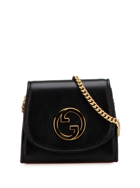 Gucci Pre-Owned 2016-2025 Medium Calfskin Blondie Wallet on Chain crossbody bag