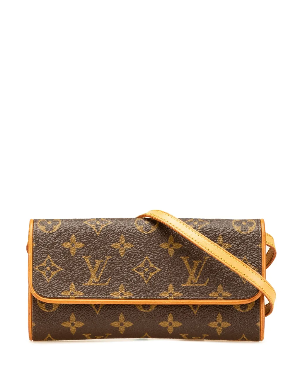 Louis Vuitton Pre-Owned 1999 Monogram Pochette Twin PM crossbody bag | Brown | Image 1