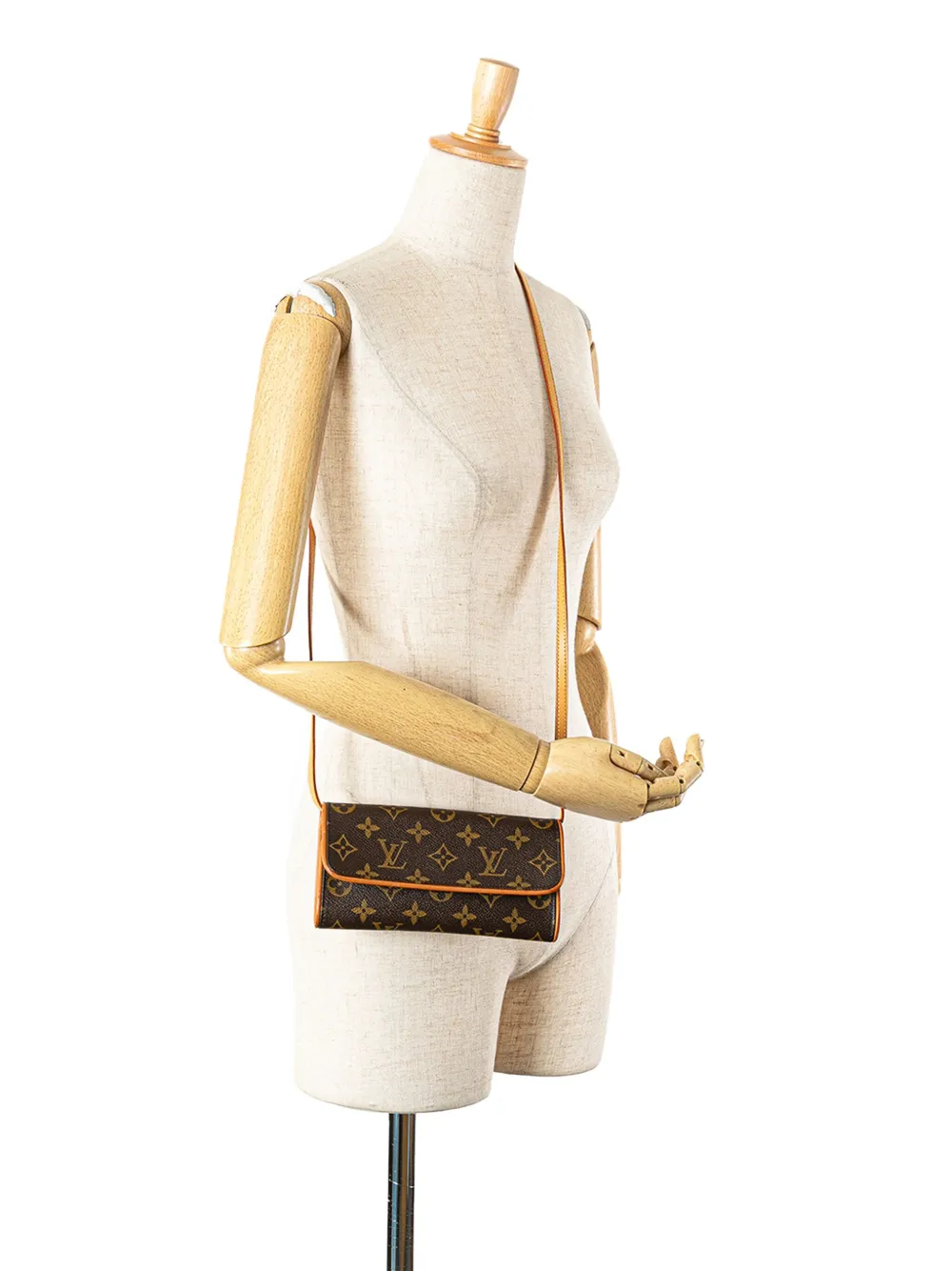 Louis Vuitton Pre-Owned 1999 Monogram Pochette Twin PM crossbody bag | Pre-Owned | Image 2