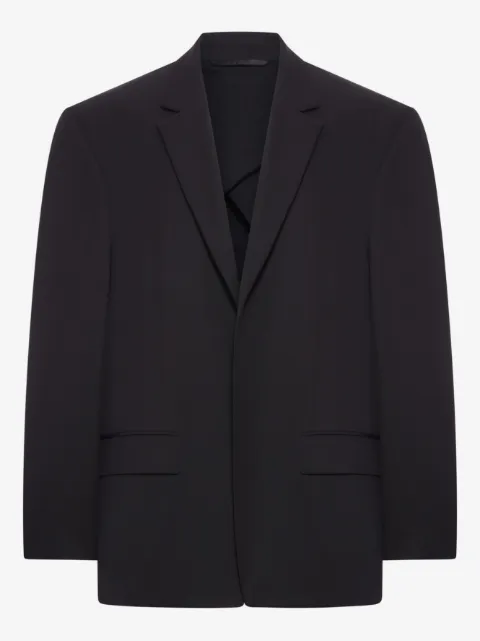 Balenciaga single-breasted wool blazer