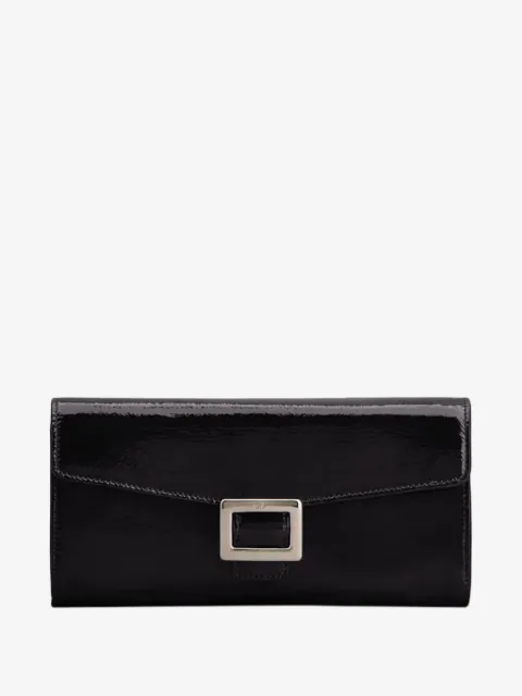 Roger Vivier buckle-fastening leather wallet