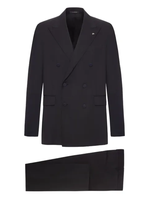 Tagliatore wool double-breasted suit