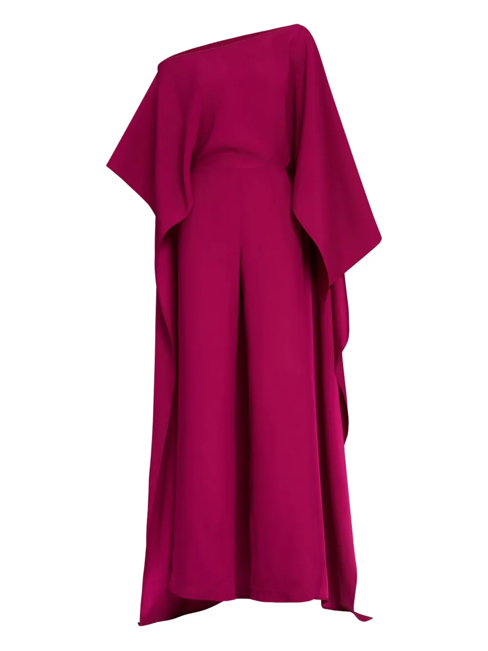 Taller Marmo Jerry One-shoulder Cape Jumpsuit
