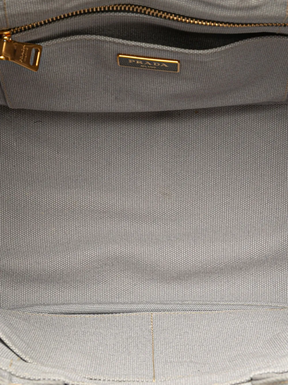 Pre-owned Prada 2013-2025 Small Canvas Canapa Logo Satchel