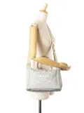 Prada Pre-Owned 2013-2025 Small Canvas Canapa Logo satchel - Grey