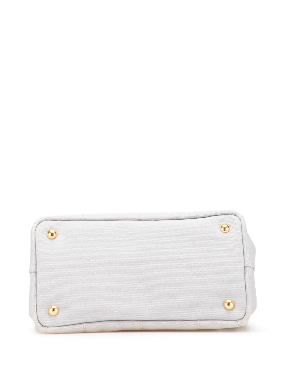 Pre-owned Prada 2013-2025 Small Canvas Canapa Logo Satchel