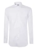 Barba long-sleeved button-up shirt - White