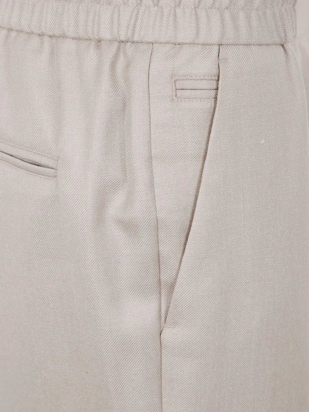 Paul Smith Broek met elastische taille Beige