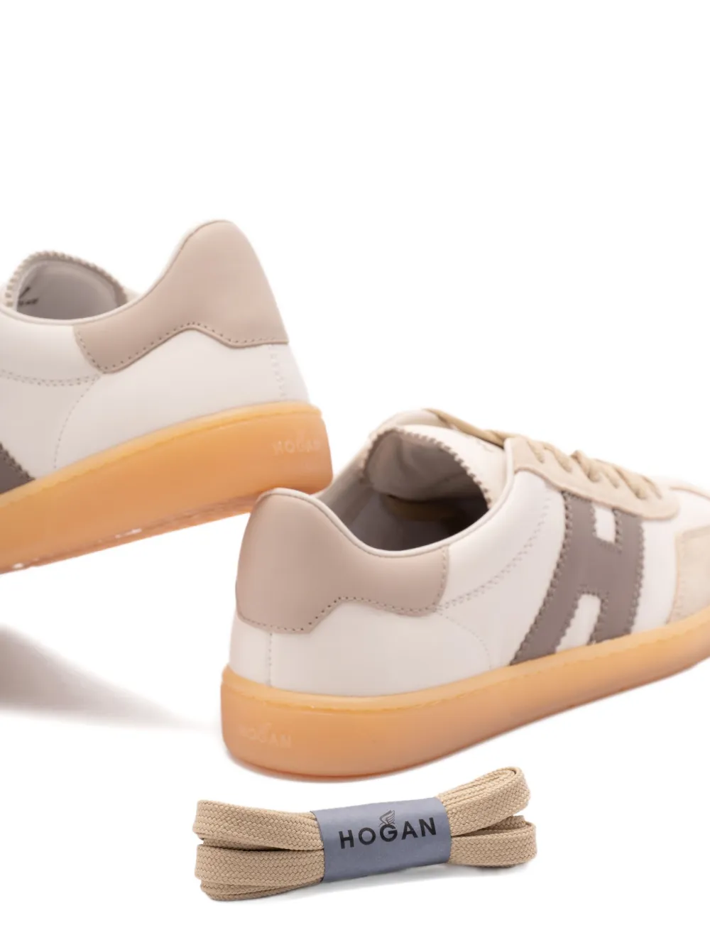 Hogan Cool panelled sneakers Neutrals