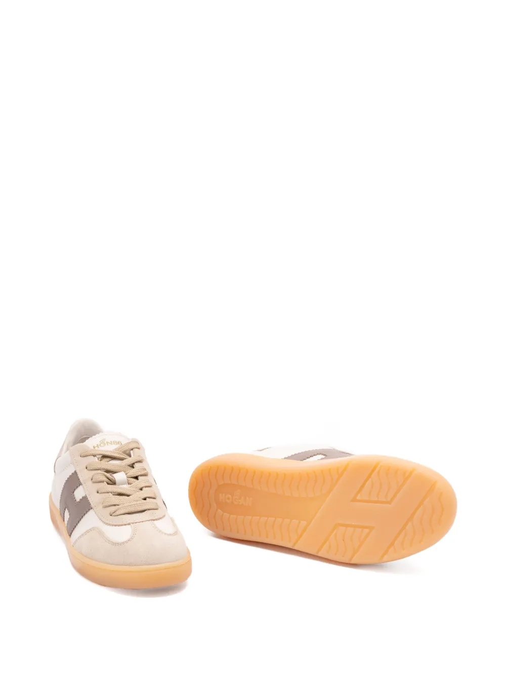 Hogan Cool panelled sneakers Neutrals