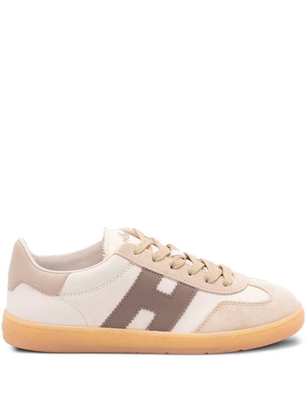 Hogan Cool panelled sneakers Neutrals