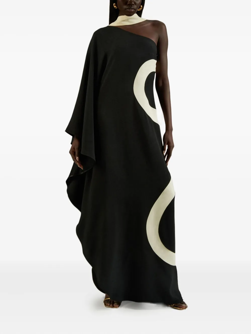 Taller Marmo  Ubud Serpente one-shoulder maxi dress | Evening Dresses | Image 2