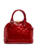 Louis Vuitton Pre-Owned 2013 Monogram Vernis Alma BB satchel - Red