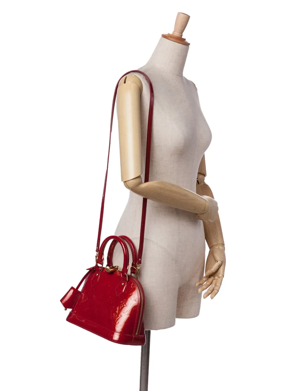 Louis Vuitton Pre-Owned 2013 Monogram Vernis Alma BB satchel | Pre-Owned | Image 2