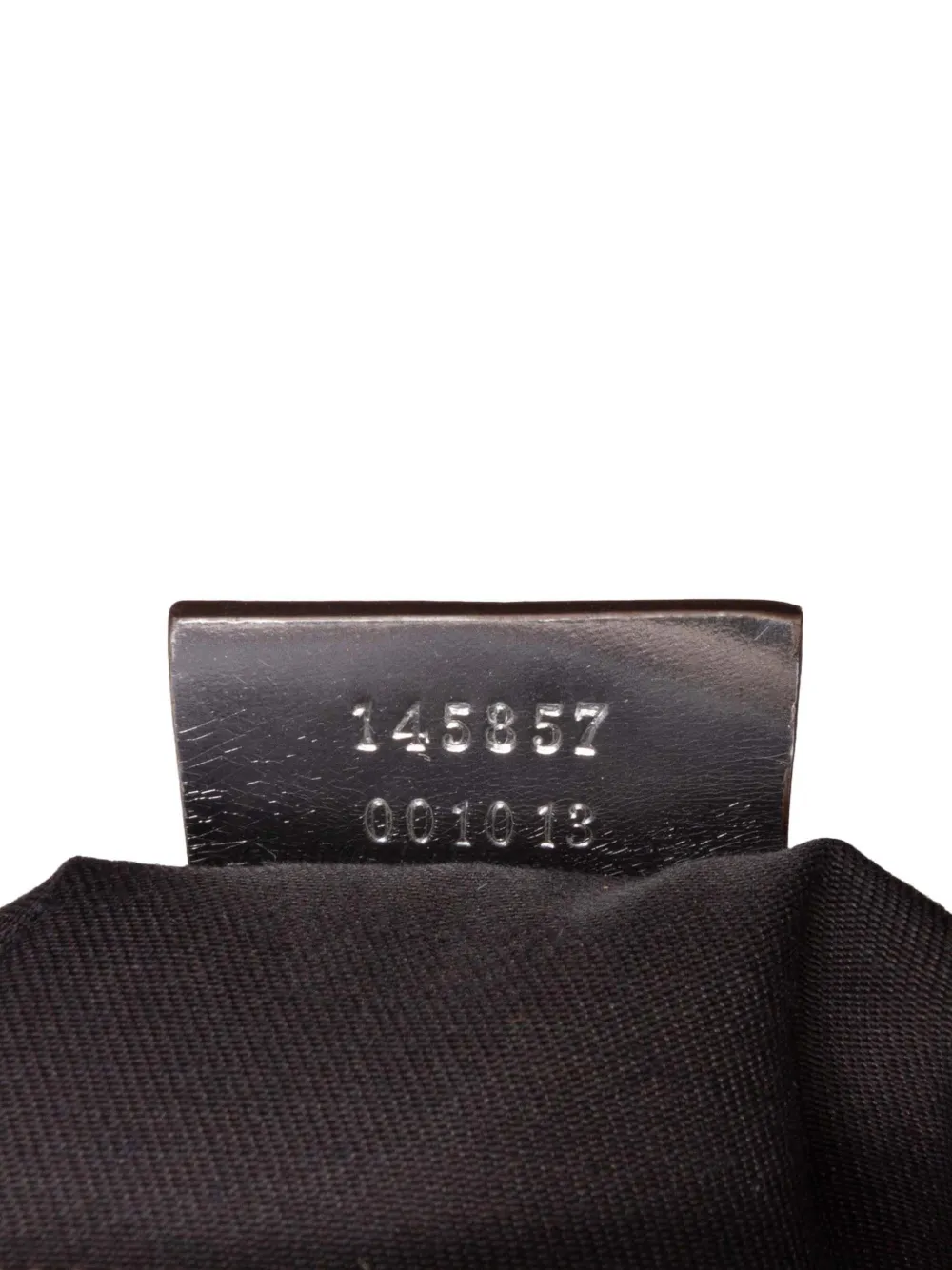 Pre-owned Gucci 2016-2024 Gg Canvas Web Crossbody Bag In Silver