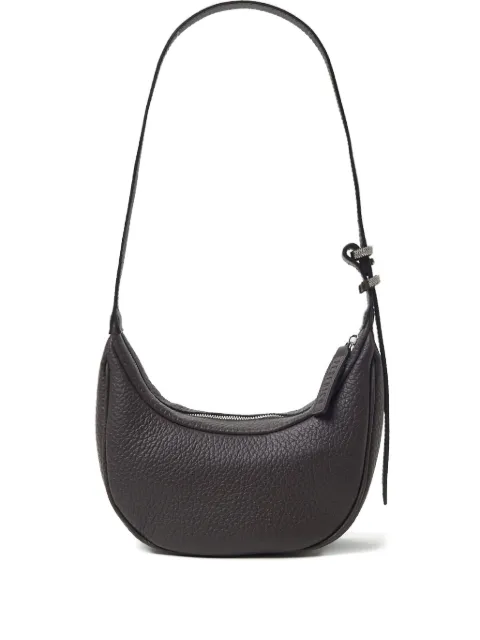 Peserico pebble-textured zip-fastening shoulder bag