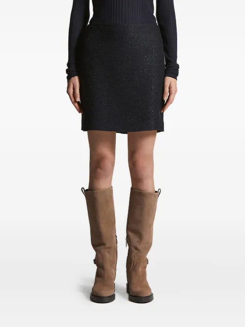 Peserico falda de tweed