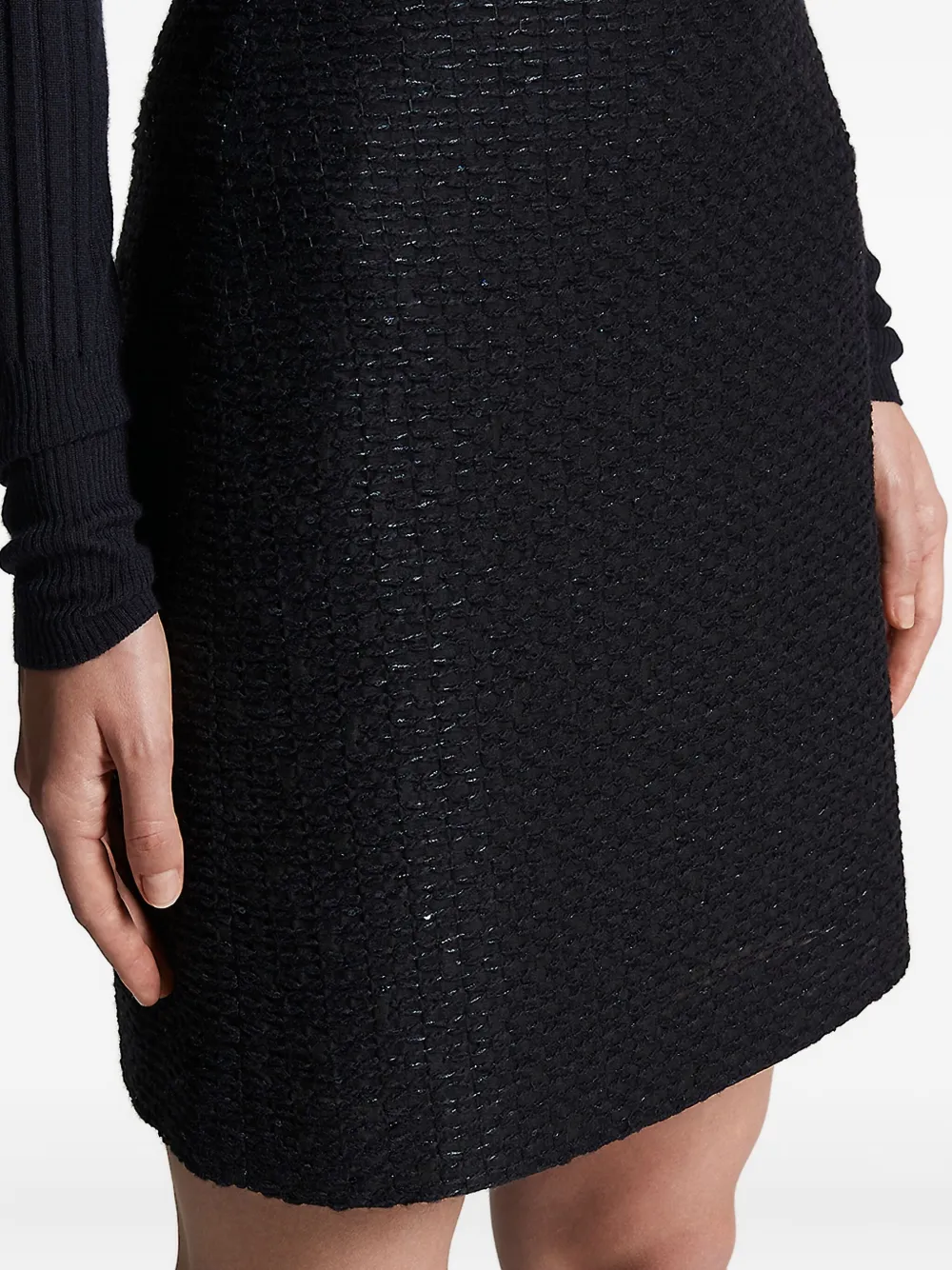 Peserico Tweed rok Blauw