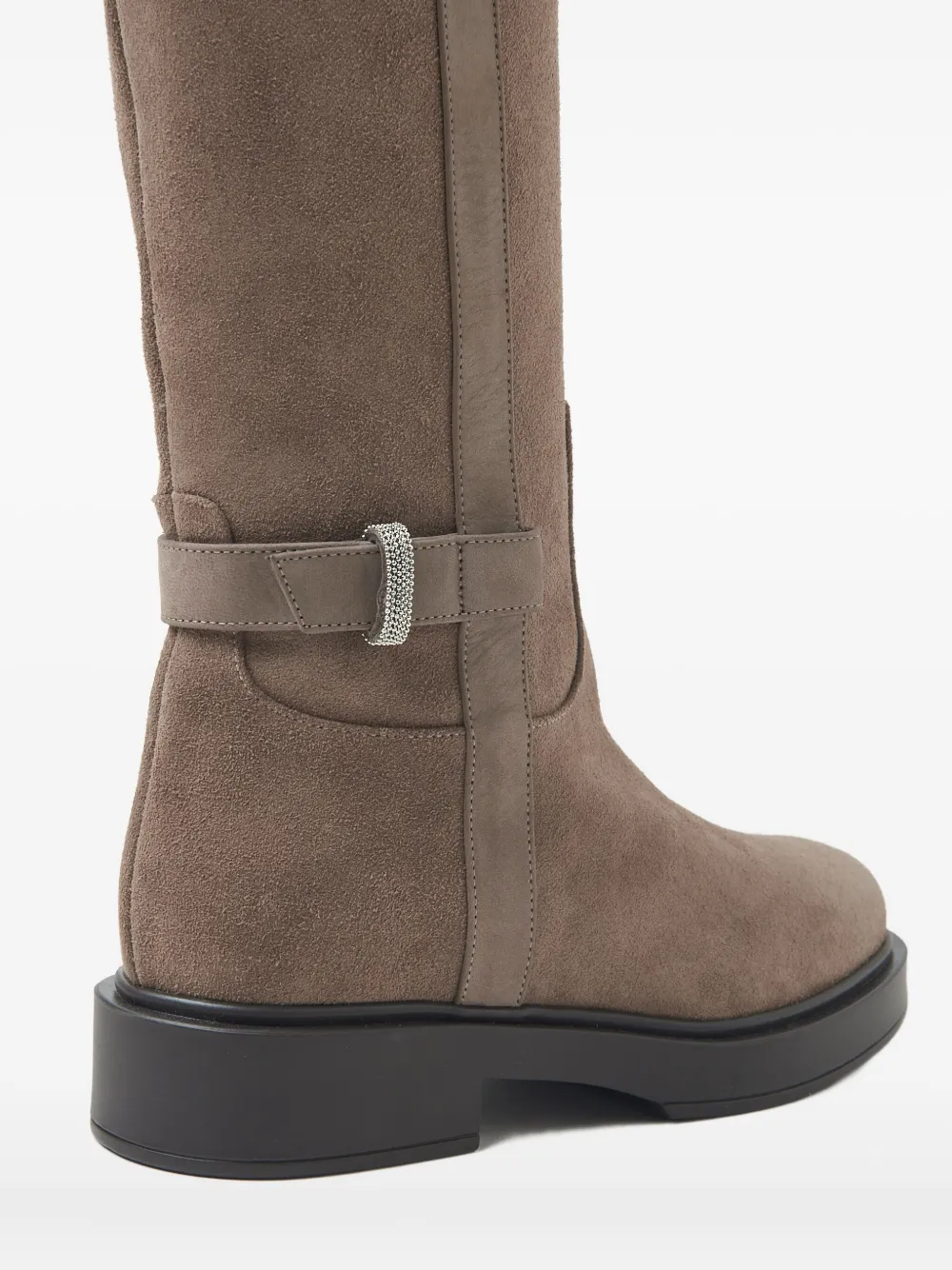 Peserico Laarzen met gesp Beige