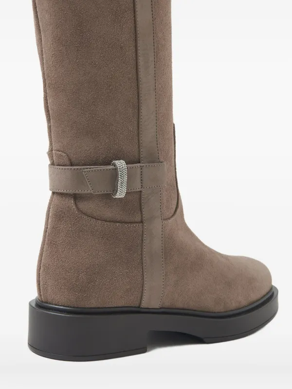 Peserico Botas Con Detalle De Hebillas Neutro FARFETCH ES