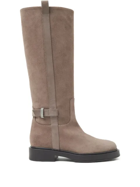 Peserico buckle-detail suede boots
