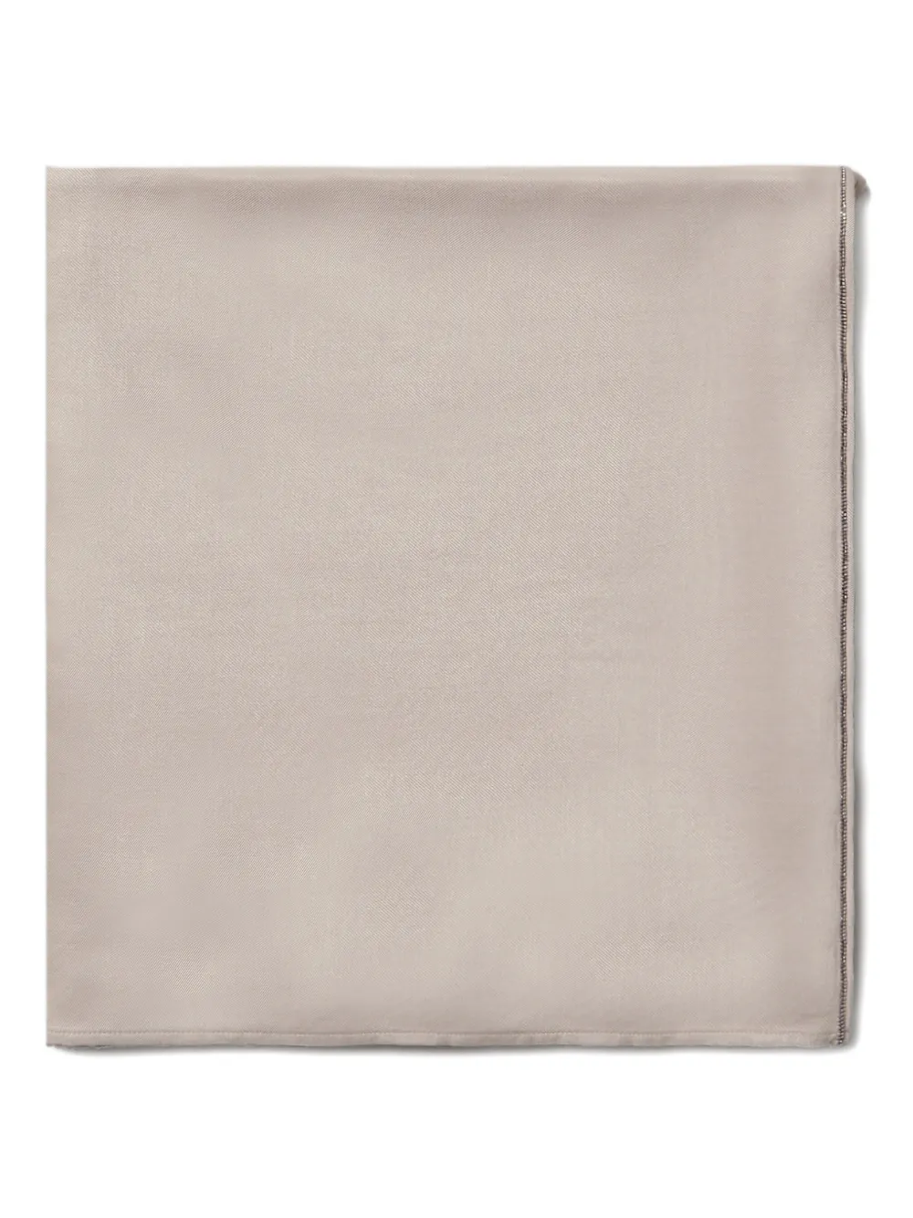 Peserico Contrast-stitching Scarf In Neutral