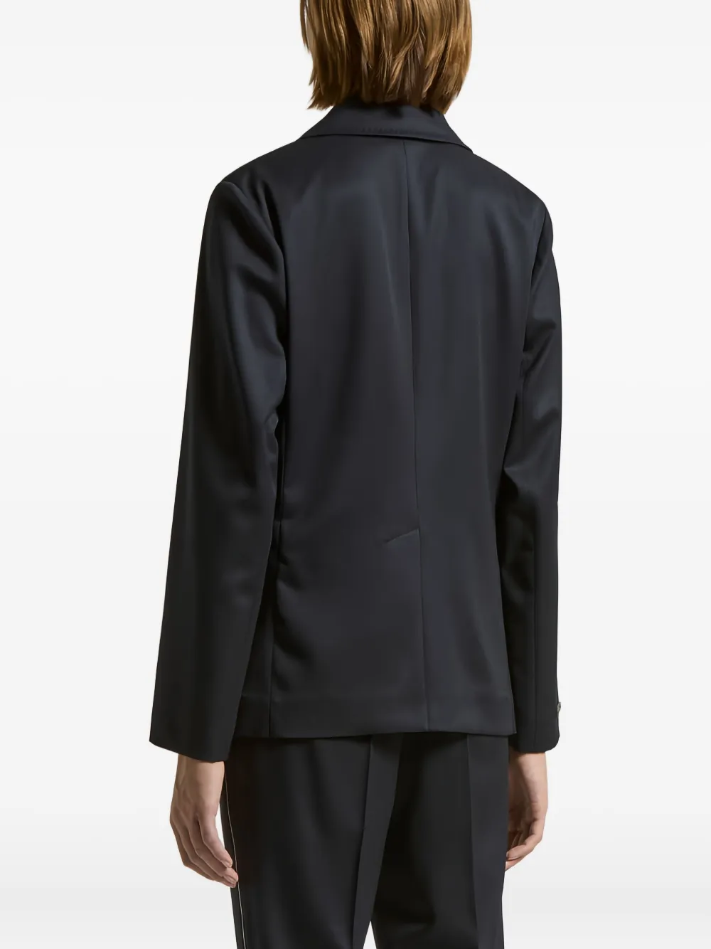 Peserico Single-button Blazer In Blue