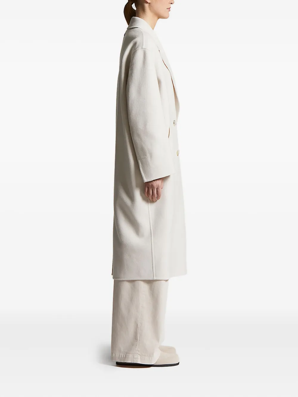 Peserico double-breasted wool coat | Double Breasted & Peacoats | Image 2