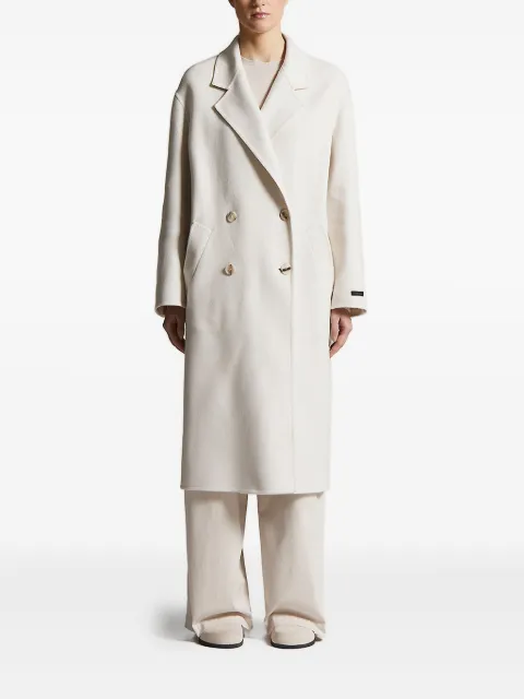 Peserico double-breasted wool coat