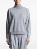 Peserico zip-pocket turtleneck sweater - Grey