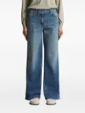 Peserico five-pocket button-fastening jeans - Blue