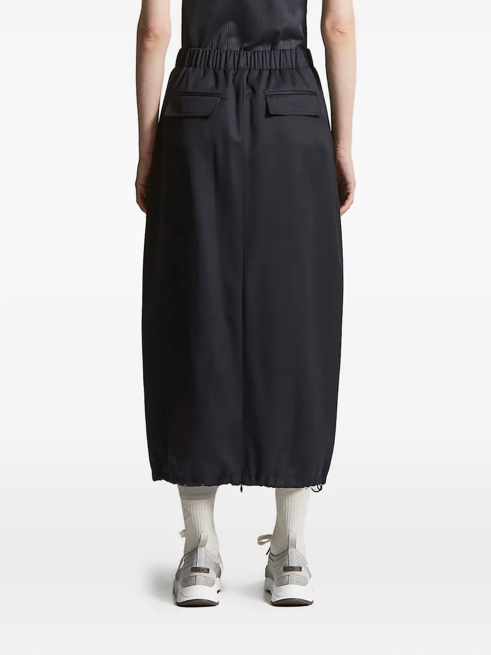 Peserico elasticated-waistband skirt Blauw